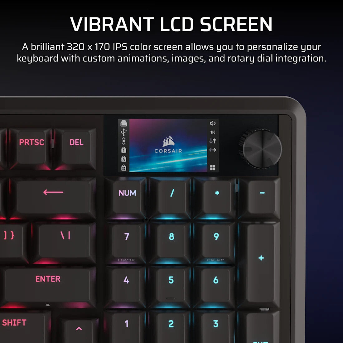 Corsair VANGUARD 96 keyboard Gaming USB QWERTY UK English Black - image 6