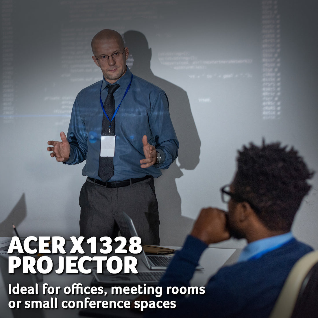 Acer X1328 DLP Projector, WXGA (1280×800), 5000 ANSI Lumens - image 2