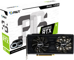Palit NE63060T19K9-190AD graphics card NVIDIA GeForce RTX 3060 12 GB GDDR6