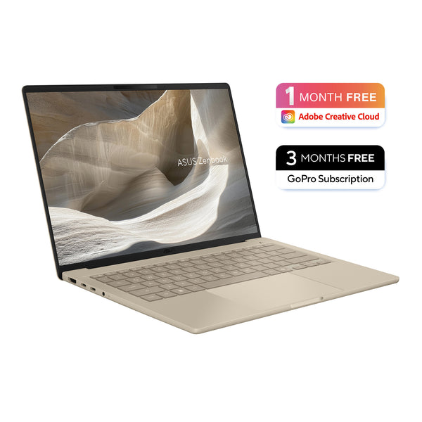 ASUS Zenbook A14 14" Laptop (90NB1711-M00AU0) - Snapdragon X2, 16GB RAM, 1TB SSD, Windows 11 Home