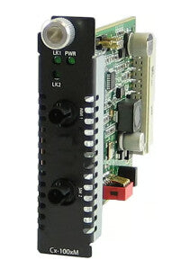 Perle CM-100-S1ST20D network media converter Internal 1550 nm Single-mode Black