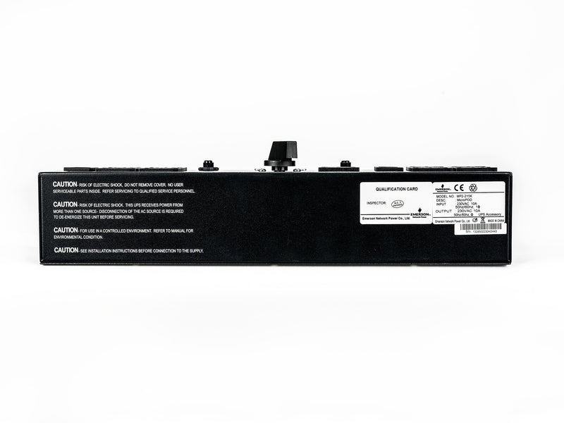 Vertiv Liebert MP2-210K power distribution unit (PDU) 4 AC outlet(s) 2U Black