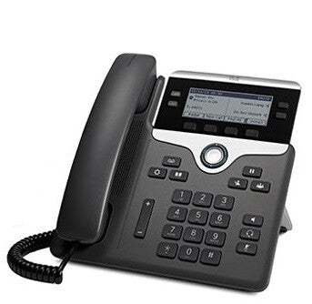Cisco 7841, Refurbished IP phone Charcoal 4 lines | Back to the Office