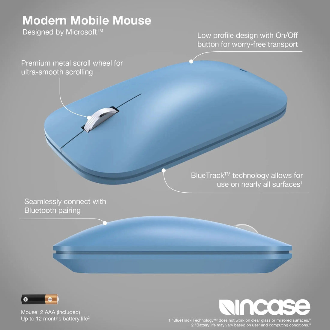 Incase Designed by Microsoft Modern Mobile Mouse - image 3