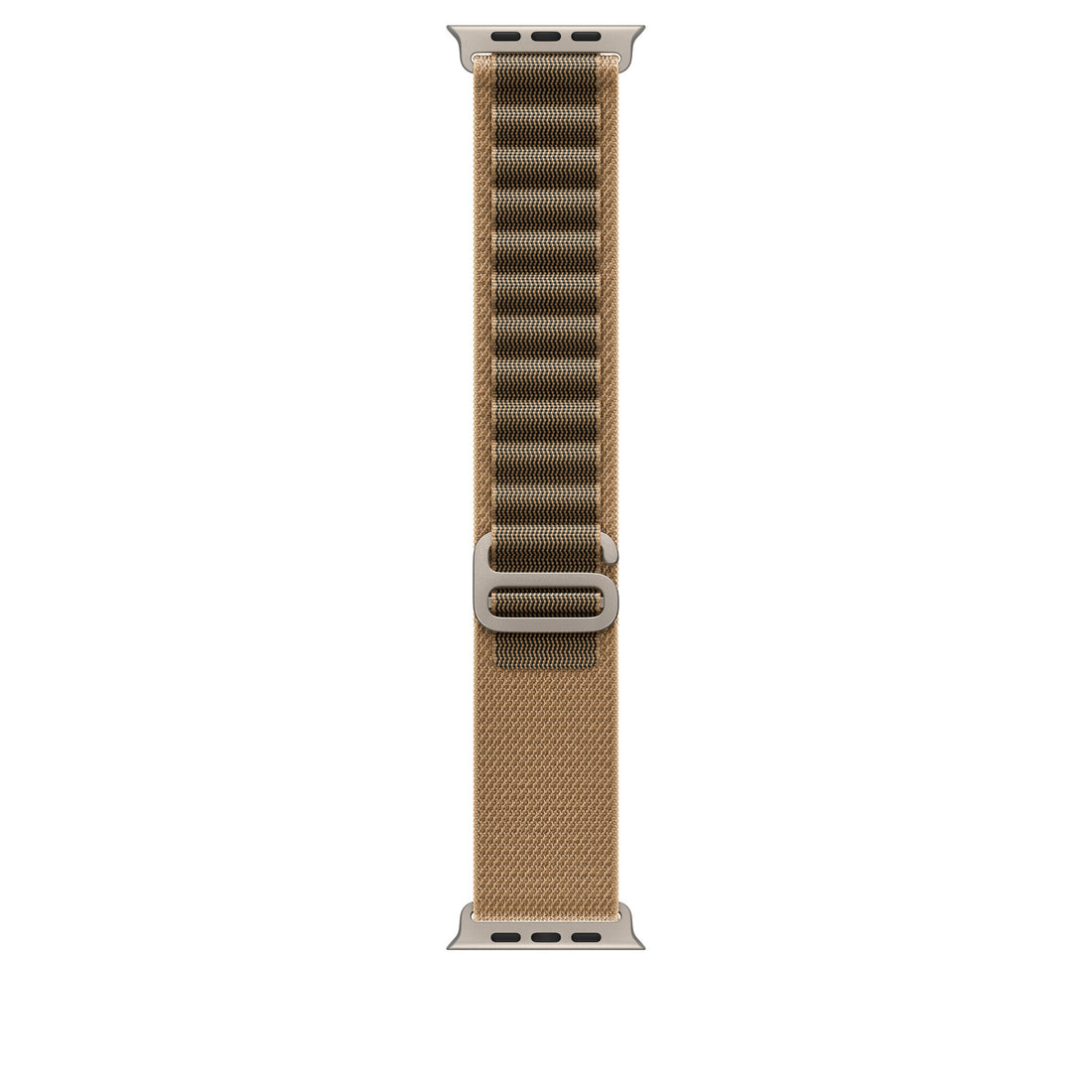 Apple 49mm Desert Alpine Loop - Large - Natural Titanium Finish
