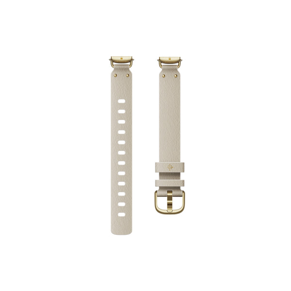 Fitbit Luxe Leather Alternative Band Pearl