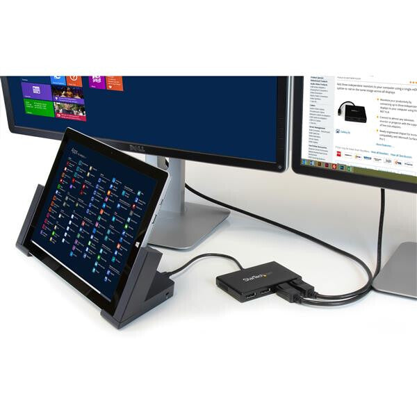 StarTech.com 4-Port Multi Monitor Adapter - DisplayPort 1.2 MST Hub - 4x 1080p - DisplayPort Video Splitter - image 5