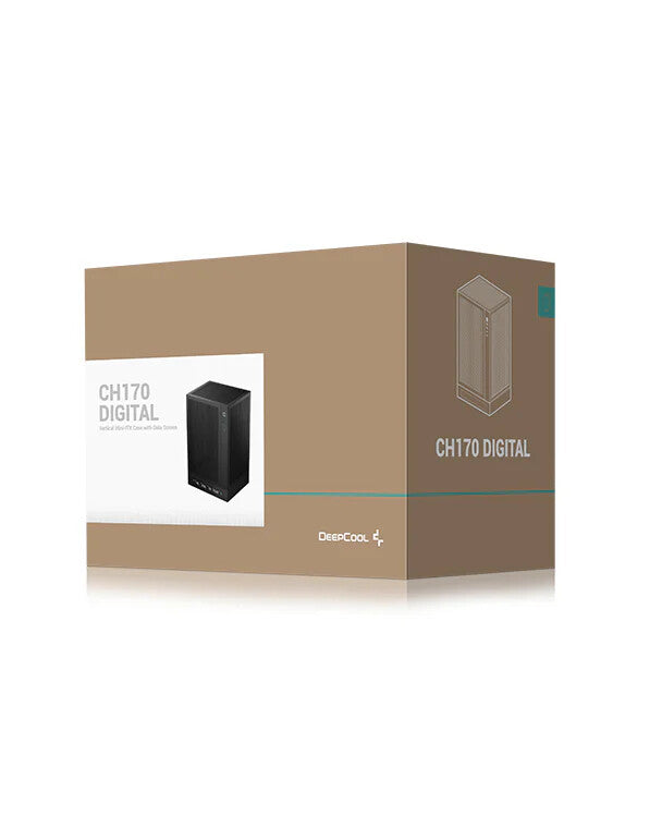 Deepcool CH170 Digital Mini-ITX Case - Black
