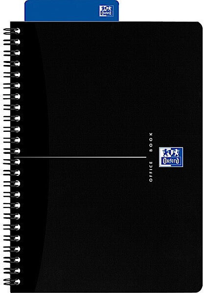 Elba 100102931 writing notebook A4 90 sheets Black