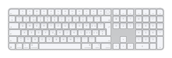 Apple Magic keyboard Universal USB + Bluetooth QWERTZ Swiss White