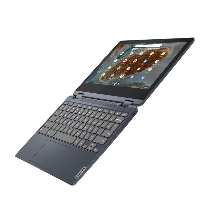 Lenovo IdeaPad Flex 3 Chrome 11M836 MediaTek MT8183 Chromebook 29.5 cm (11.6") Touchscreen HD 4 GB LPDDR4x-SDRAM 32 GB eMMC Wi-Fi 5 (802.11ac) ChromeOS UK English Blue