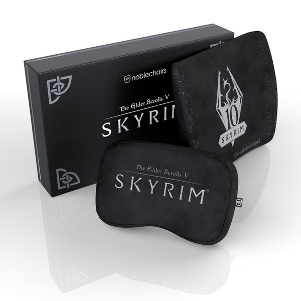 noblechairs Memory Foam Pillow Set Skyrim 10th Anniversary Edition