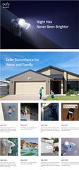 Eufy Floodlight Camera 2K IP security camera Outdoor 2048 x 1080 pixels Ceiling/wall