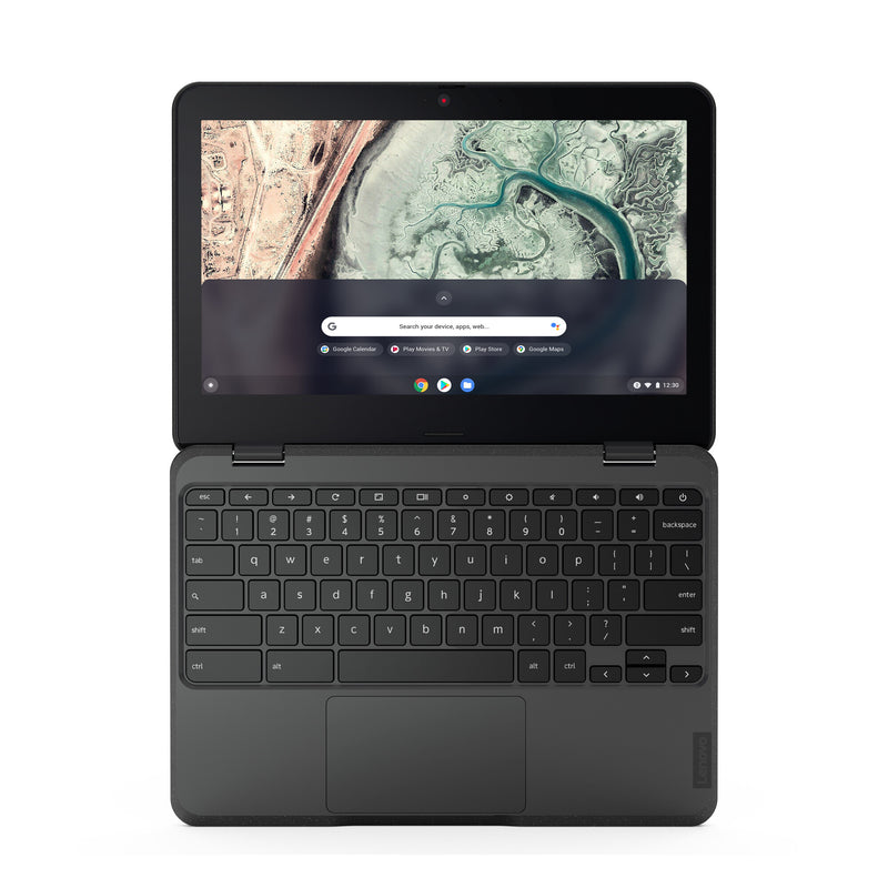 Lenovo 100e Chromebook Gen 3 Intel® Celeron® N4500 29.5 cm (11.6") HD 4 GB LPDDR4x-SDRAM 64 GB eMMC Wi-Fi 6 (802.11ax) ChromeOS UK English Grey