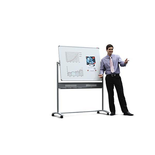 Nobo Impression Pro Enamel Magnetic Mobile Whiteboard 1200x900mm - image 4