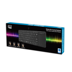Adesso Wireless Keyboard with Built-in Touchpad