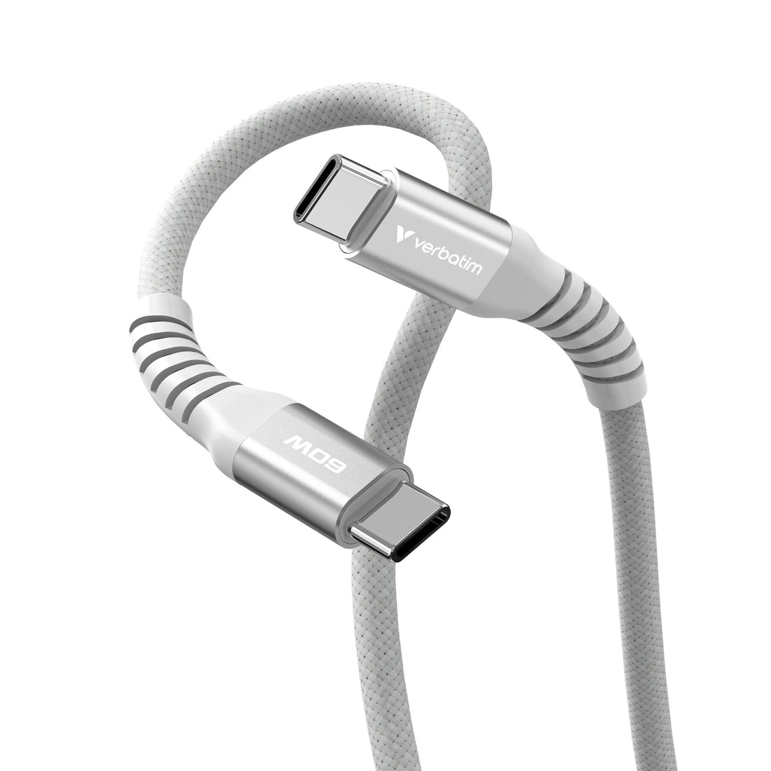 Verbatim Sync & Charge Magnetic Cable - 60W USB-C to USB-C 120 cm Grey - image 2
