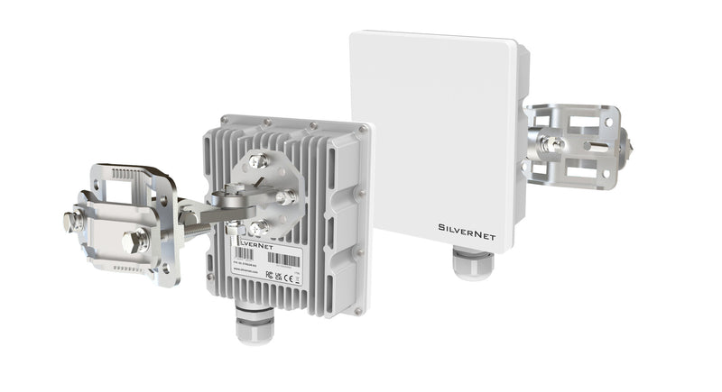 SilverNet SIL STREAM 605-PCP bridge/repeater Network bridge 2500 Mbit/s White