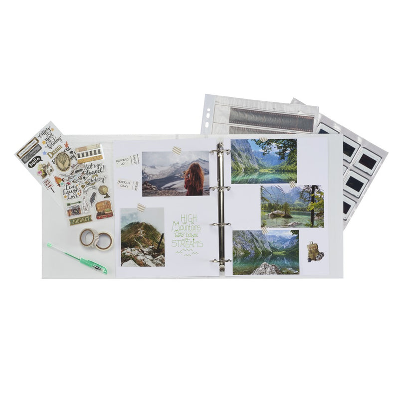 Hama 00007546 ring binder Black, Grey