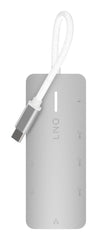 LINQ byELEMENTS 8in1 Pro Studio USB-C 10Gbps Multiport Hub with PD, 8K HDMI and 2.5Gbe Ethernet