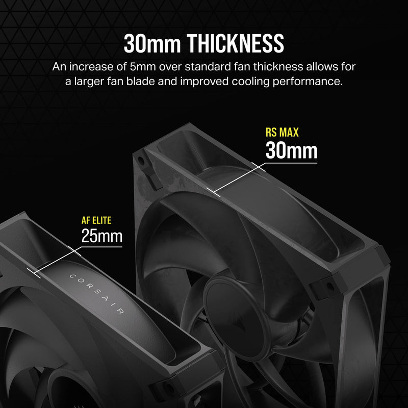 Corsair RS140 MAX Computer case Fan 14 cm Black 1 pc(s)