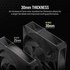 Corsair RS140 MAX Computer case Fan 14 cm Black 1 pc(s)