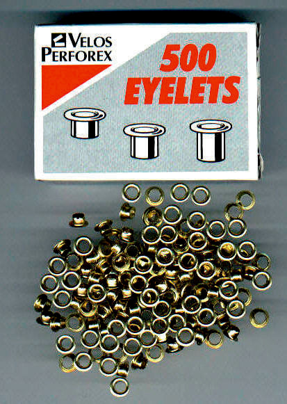 Rexel No. 2 Eyelets Brass (500) - image 2