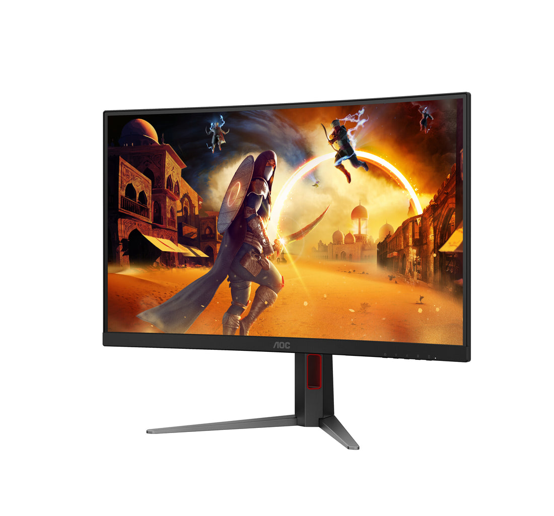 AOC G4 CQ27G4Z2P computer monitor 27" 2560 x 1440 pixels Quad HD LCD Black, Red - image 9