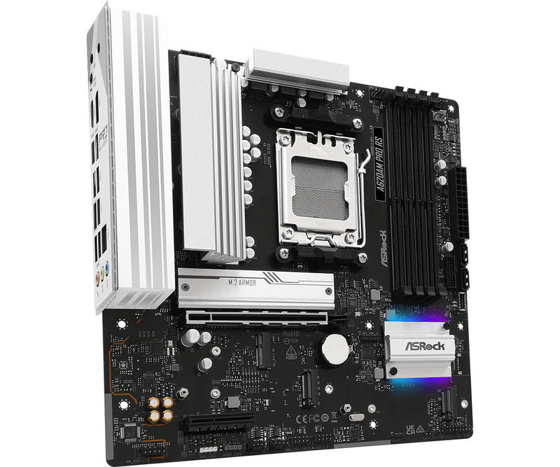 Asrock A620AM Pro RS AMD A620A Socket AM5 micro ATX
