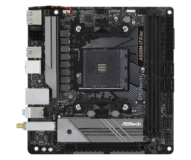 Asrock A520M-ITX/ac AMD A520 Socket AM4 mini ITX
