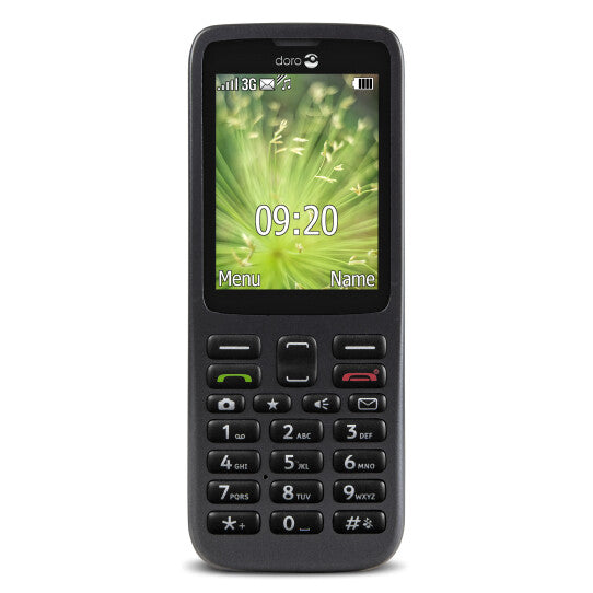 Doro 5516 6.1 cm (2.4") 91 g Black Senior phone
