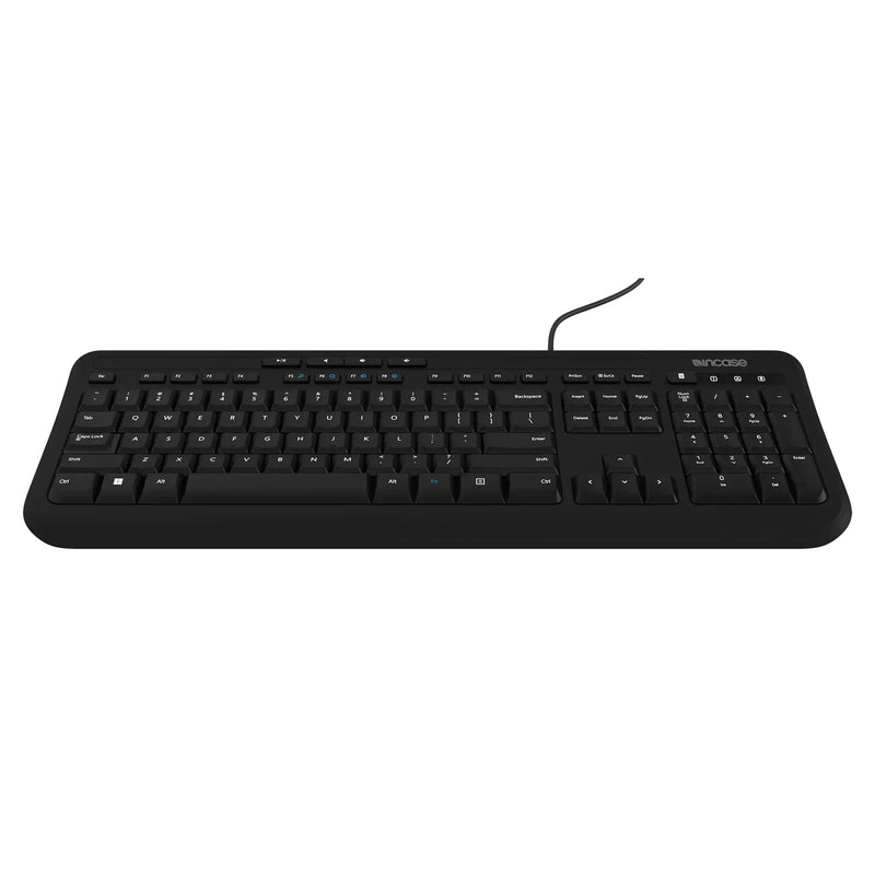 Incase Designed by Microsoft Wired 600 keyboard Universal USB QWERTY Spanish Black