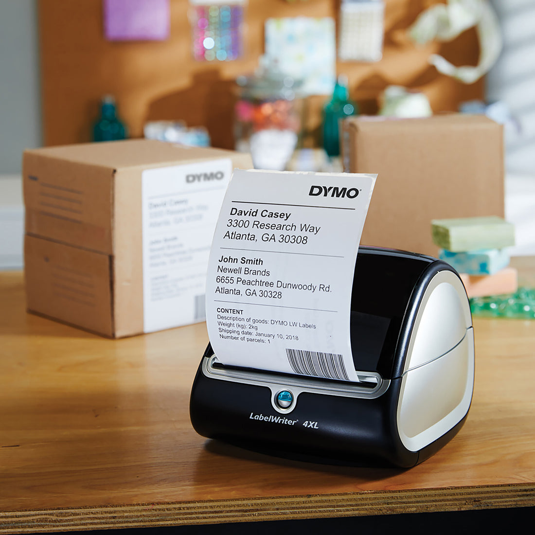 DYMO Authentic LabelWriter Extra Large Shipping Labels | 104 mm x 159 mm | Self Adhesive | Roll of 220 - image 6