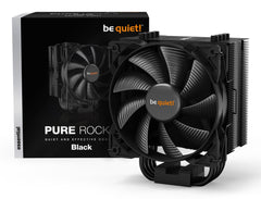 be quiet! Pure Rock 2 Black CPU Cooler, Single 120mm PWM Fan, For Intel Socket: 1700/1200 / 2066 / 1150 / 1151 / 1155 / 2011(-3) square ILM; For AMD Socket: AM4 / AM3(+), 150W TDP, 155mm Height