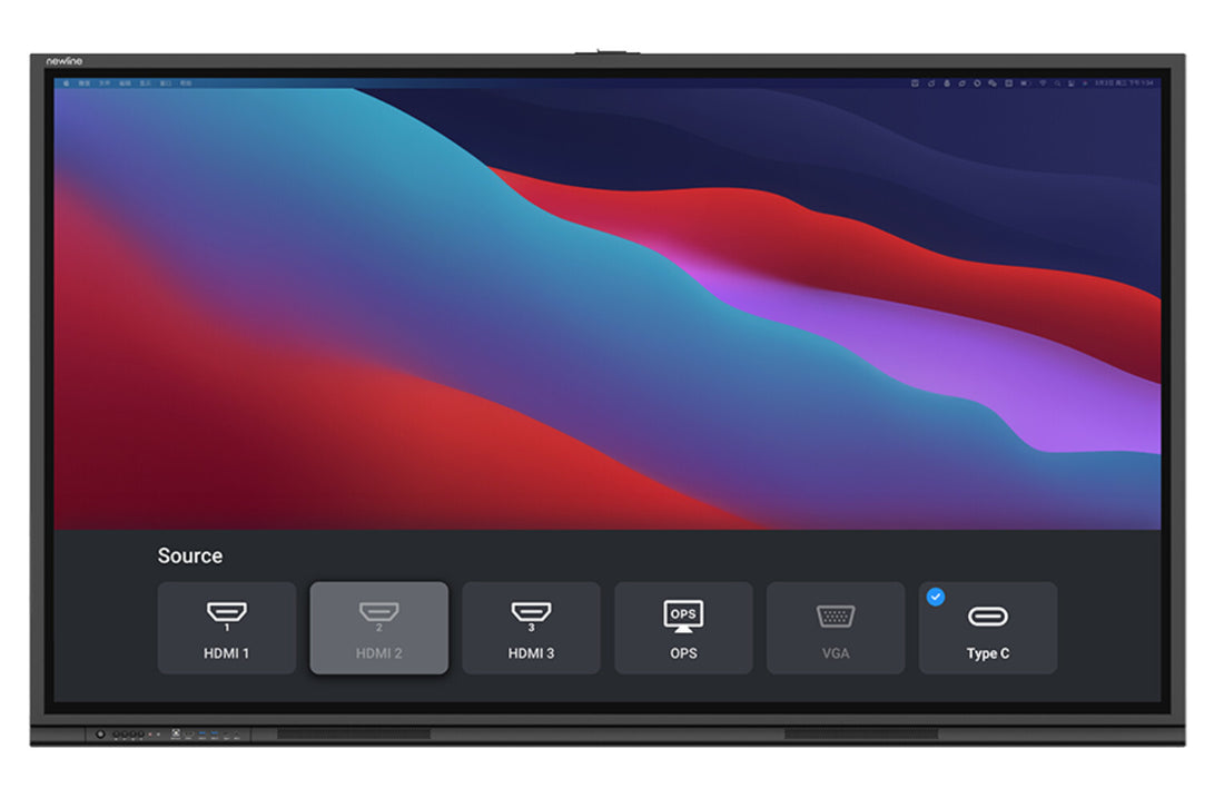 Newline TT-8623C 86" C Series Interactive Touch Screen (No On-board OPS)