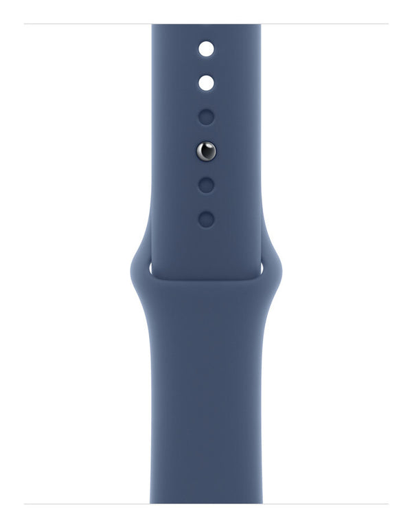 Apple MXLF3ZM/A smart wearable accessory Band Blue Fluoroelastomer