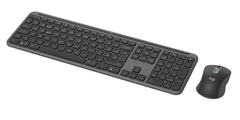 Logitech 920-012503 keyboard Mouse included Office RF Wireless + Bluetooth QWERTZ Swiss Graphite