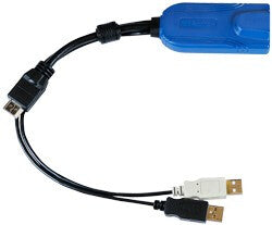 Raritan Digital HDMI, USB CIM KVM cable Multicolour, Black 0.3 m