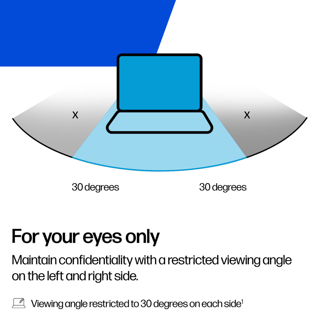 HP 14-inch Widescreen Laptop Privacy Filter - image 3