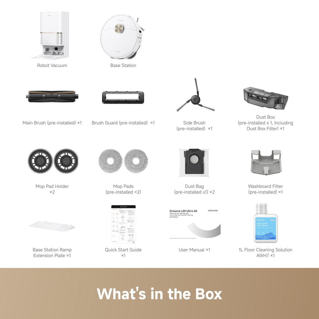 Dreame L50 Ultra AE White smart robot vacuum & mop - image 9