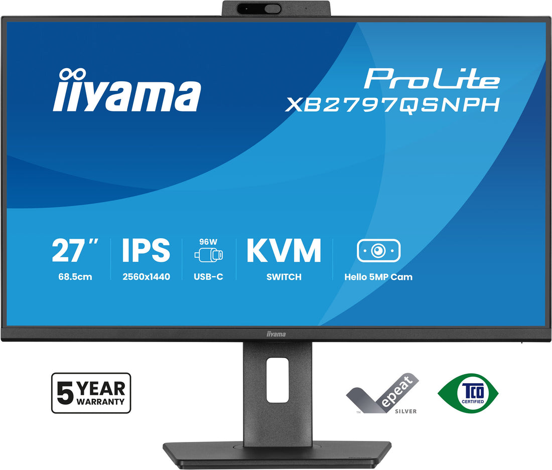iiyama ProLite XB2797QSNPH-B1 computer monitor 27" 2560 x 1440 pixels Quad HD LED Black - image 2