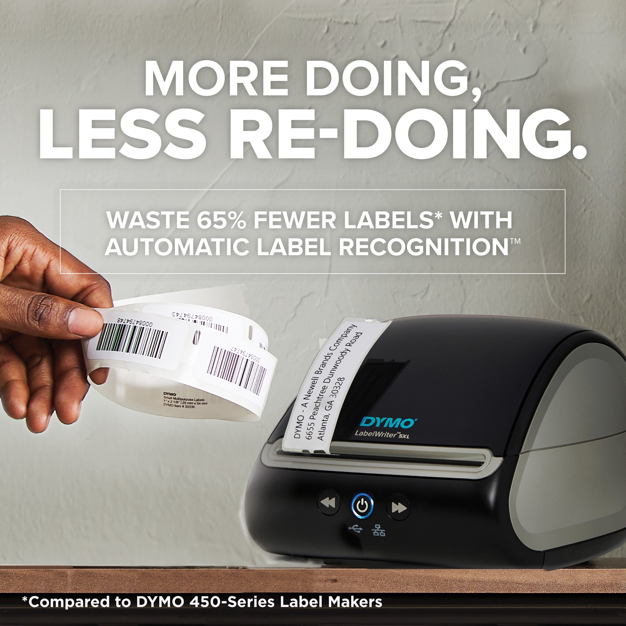 Backup Label DYMO LabelWriter 5XL Label Printer | Automatic Label Recognition | Lab ...