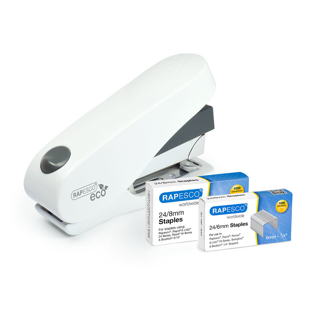Rapesco ECO Luna Less Effort Flat clinch White - image 5