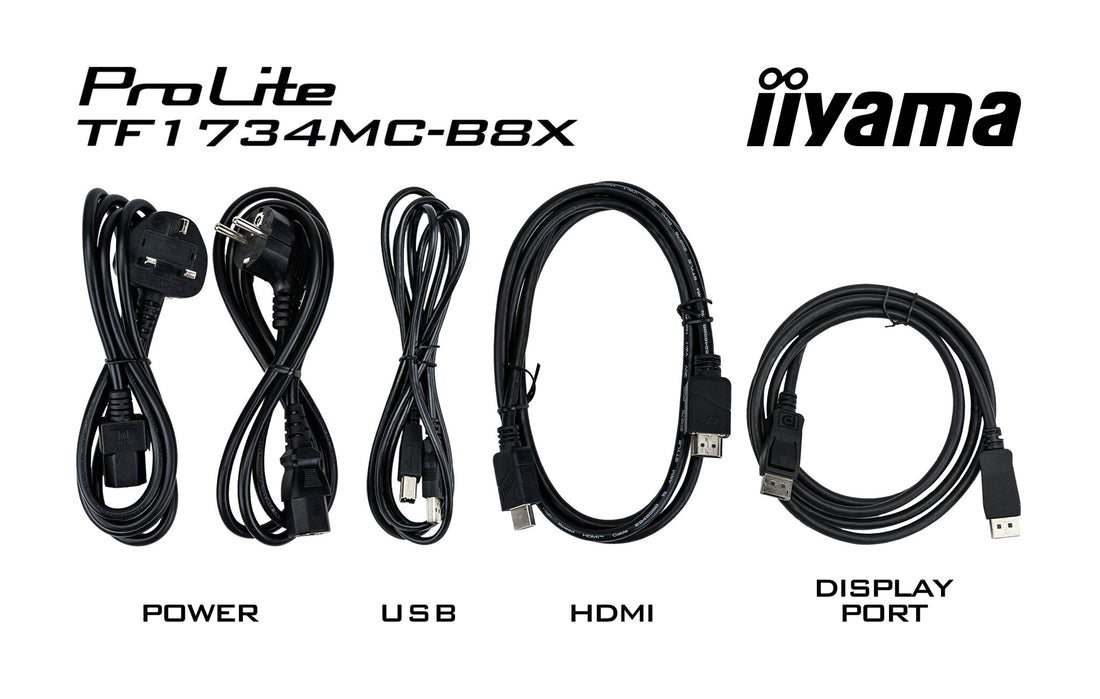iiyama ProLite TF1734MC-B8X computer monitor 17" 1280 x 1024 pixels SXGA LCD Touchscreen Table Black - image 9