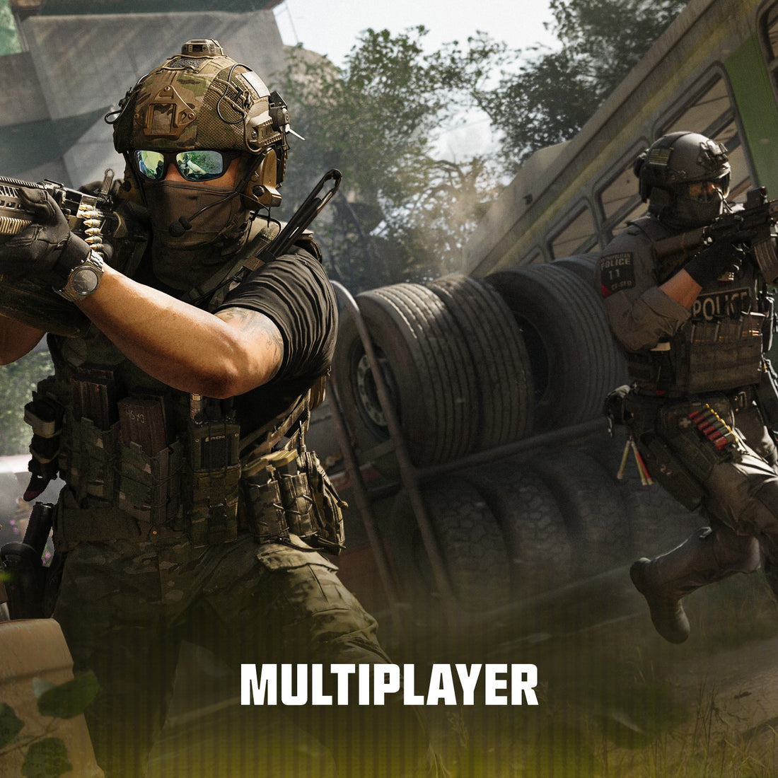 Multiplayer: grounded, precise combat