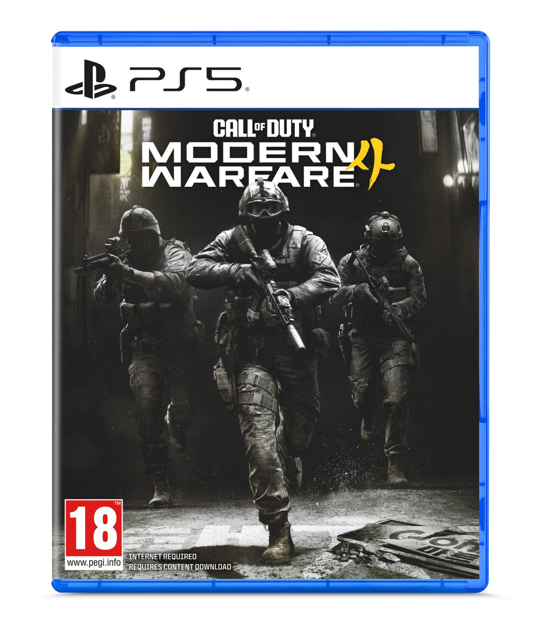 Call of Duty Modern Warfare 4 PS5 game case front (PEGI 18)