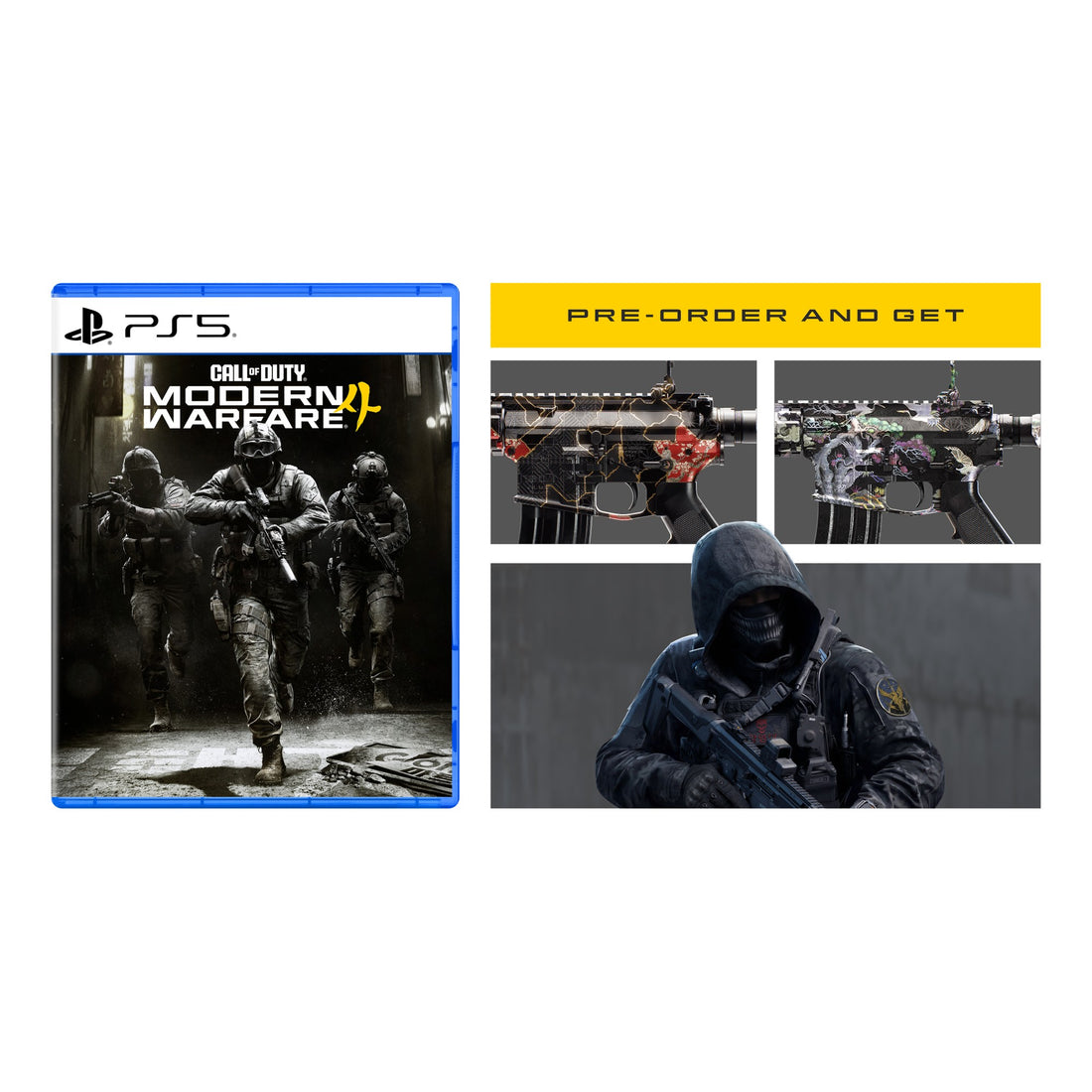 Call of Duty Modern Warfare 4 PS5 edition with pre-order bonus content