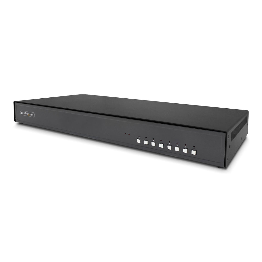 StarTech.com Secure 8-Port KVM Switch, DisplayPort, 4K 60Hz, NIAP 4.0 Desktop KVM, CAC, Metal Housing, Made in