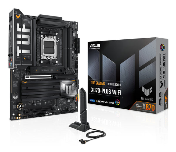 ASUS TUF GAMING X870-PLUS WIFI AMD X870 Socket AM5 ATX