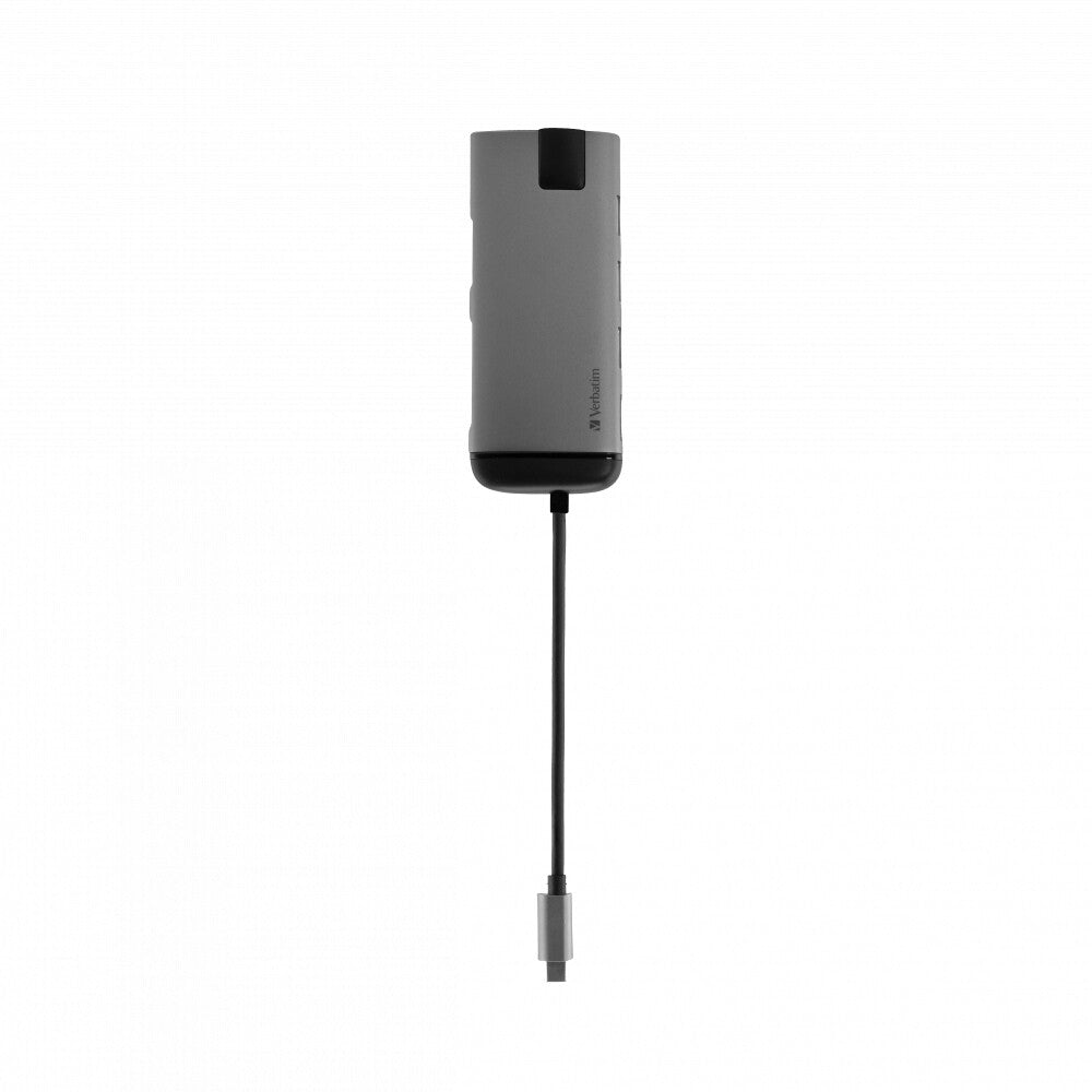 Verbatim 49142 laptop dock/port replicator USB 3.2 Gen 1 (3.1 Gen 1) Type-C Black, Silver - image 5